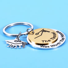Load image into Gallery viewer, 2021 College Graduation Gifts for Her Him Graduate Seniors Class of 2021 Keychain High School Master Graduation Gifts for Women Men Nurse Students Grads Gift for Daughter Son Girl Boy from Mom Dad