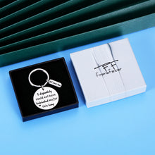 Load image into Gallery viewer, Anniversary Wedding Gift for Husband from Wife Funny Keychain Valentines Day Gift for Him Men Hubby Boyfriend Spouse Fiance Girlfriend Birthday Christmas Fathers Day I Love You Keychain Present