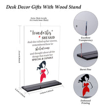 Load image into Gallery viewer, Acrylic Inspirational Gift for Women Stocking Stuffers Gifts for Girls Daughter Best Friends Besties Sister Christmas Birthday Graduation Keepsake Gift Decor Paperweight Coworker Colleagues Present