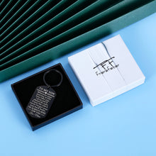 Load image into Gallery viewer, Inspirational Mom to Son Gifts Keychain Birthday Christmas Graduation Present for Him Men Adult Teen Boy New Driver Going Away Valentines Wedding Keyring Gift for Step Son from Stepmom Mother in Law