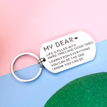 Load image into Gallery viewer, Inspirational Keychain Birthday Graduation Gift for Him Her Teen Boy Girl 2021 Best Friend Gifts for Women Men Valentines Day Family Gift for Adult Daughter Son from Mom Dad Christmas Stocking Stuffer