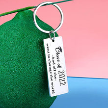 Load image into Gallery viewer, Inspirational Keychain Graduation Gifts for Her Women Class of 2022 Nurse Middle High School College University Student Motivational Grad Gifts for Teen Girls Daughter Best Friends Jewelry Gift