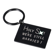 Load image into Gallery viewer, Funny Anniversary Gifts Keychain for Husband Wife Him Her Valentines Day Couples Birthday Gifts for Women Men Hubby Wifey 1st 5th10th 11th 15th 20th Anniversary Wedding Jewelry Gift Key Ring