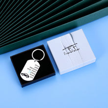 Load image into Gallery viewer, Fun Gifts for New Driver Son Daughter Keychain from Mom Sweet 16 18 Birthday Graduation Gift for Teen Boy Girl Come of Age Drive Safe Mom Loves You Valentines Christmas Keyring Gift Women Men Trucker