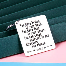 Load image into Gallery viewer, Graduation Gifts Class of 2021 for Him Her Seniors Student Keychain Graduation College Medical High School Master Nurses Gifts for Women Men Girls Inspirational Dad Mom to Daughter Son Graduate Gifts