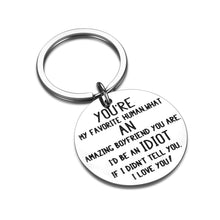 Load image into Gallery viewer, Funny Couple Keychain Birthday Gifts for Boyfriend Him Men 2020 Anniversary Valentine Day Wedding I Love You Gift Women from Girlfriend Christmas Stocking Stuffer Thanksgiving New Year Present Him Her