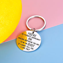 Load image into Gallery viewer, Funny Couple Keychain Birthday Gifts for Boyfriend Him Men 2020 Anniversary Valentine Day Wedding I Love You Gift Women from Girlfriend Christmas Stocking Stuffer Thanksgiving New Year Present Him Her