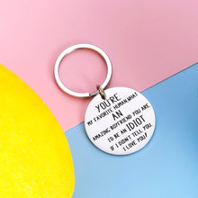 Load image into Gallery viewer, Funny Couple Keychain Birthday Gifts for Boyfriend Him Men 2020 Anniversary Valentine Day Wedding I Love You Gift Women from Girlfriend Christmas Stocking Stuffer Thanksgiving New Year Present Him Her