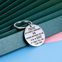 Load image into Gallery viewer, Funny Couple Keychain Birthday Gifts for Boyfriend Him Men 2020 Anniversary Valentine Day Wedding I Love You Gift Women from Girlfriend Christmas Stocking Stuffer Thanksgiving New Year Present Him Her