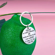 Load image into Gallery viewer, Funny Couple Keychain Birthday Gifts for Boyfriend Him Men 2020 Anniversary Valentine Day Wedding I Love You Gift Women from Girlfriend Christmas Stocking Stuffer Thanksgiving New Year Present Him Her