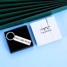 Load image into Gallery viewer, You’re Simply The Best Keychain Anniversary Wedding Gifts for Women Men Birthday Valentines Day Keyring for Best Friend Schitts C Fans Couple Gifts for Boyfriend Girlfriend Husband Wife Christmas