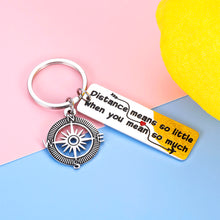 Load image into Gallery viewer, Couple Keychain Long Distance Relationship Gifts for Boyfriend Husband from Girlfriend Wife Valentines Christmas Present Him Her Friendship Gift for Friends Women Men Birthday Anniversary Going Away