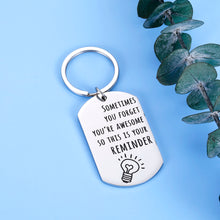 Load image into Gallery viewer, Inspirational Keychain Funny Birthday Gifts for Best Friend BFF Women Men Christmas Present Thank You for Coworker Boss Teacher Graduation to Daughter Son from Mon Dad Gift Valentines Thanksgiving