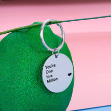 Load image into Gallery viewer, Love Gift Keychain for Couple Boyfriend Wife from Girlfriend Husband Valentines Day Anniversary Best Friend Birthday Gifts for BFF Men Women Him Her Family Gift Keyring for Son Daughter from Mom Dad