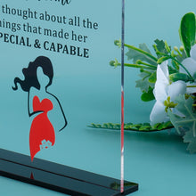 Load image into Gallery viewer, Acrylic Inspirational Gift for Women Stocking Stuffers Gifts for Girls Daughter Best Friends Besties Sister Christmas Birthday Graduation Keepsake Gift Decor Paperweight Coworker Colleagues Present