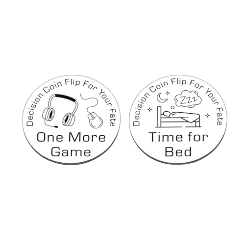 Christmas Stocking Stuffers Gifts for Women Men Decision Coin Gamer Gifts for Boyfriend Girlfriend Valentine’s Day Gifts for Son Daughter Stocking Stuffers for Teens Boys Girls Birthday Christmas Gift