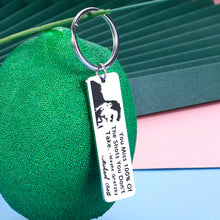 Load image into Gallery viewer, Inspirational Christmas Keychain The Office Gifts for Women Men TV Show Merchandise for Fans Best Friend Him Her Birthday Graduation Motivational Gifts for Coworker Employee Stocking Stuffers Present
