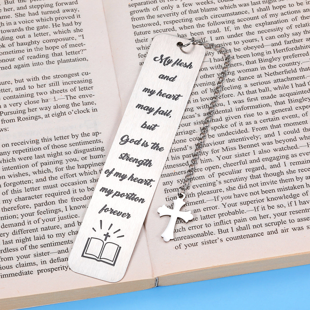 Christian Gifts for Women Inspirational Religious Bookmark Faith Gift for Daughter Son Godchild Book Lover Birthday Christmas Baptism Easter Church Bulk Book Mark for Girls Boys Friend Sister