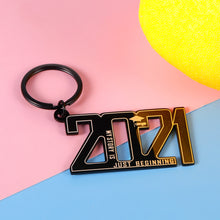 Load image into Gallery viewer, Graduation Gifts Class 2021 Keychain for Her Him Seniors Grads Gift for High School Boys Girls College Graduate Women Men 2021 Master Degree Nurse My Story Keyring Gifts for Son Daughter Students
