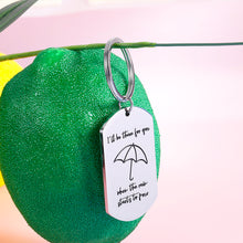 Load image into Gallery viewer, Friends TV Merchandise Keychain for Best Friends Series Gift Women Men BFF Couple Gifts for Boyfriend Girlfriend Husband Wife Christmas Birthday Anniversary Friendship Keyring I&#39;ll Be There for You

