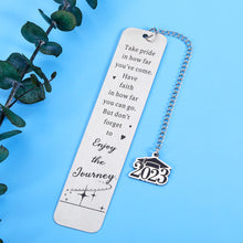 Load image into Gallery viewer, Class of 2023 Graduation Bookmarks Gifts for Middle Senior High School Grads Inspirational Gift for Women Men Girls Boys Daughter Son from Mom Dad Motivational University Nurse Lawyer Student
