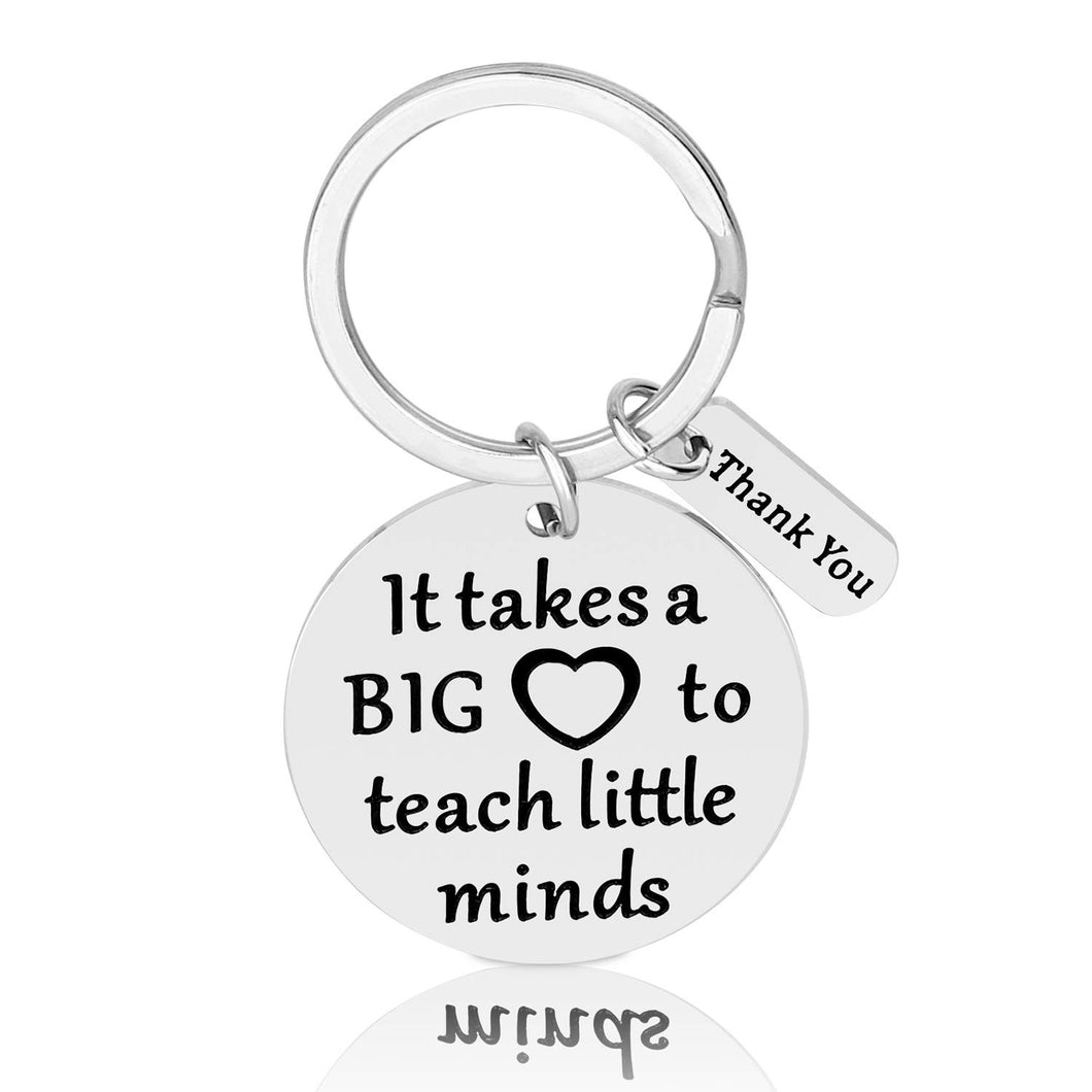 Teacher Appreciation Gift for Teacher Keychain Thank You Gifts for Women Men Birthday Graduation Valentines Christmas Gifts for Teachers from Student End of Year Retirement Gift