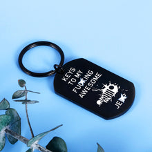 Load image into Gallery viewer, Funny Jep Car Lover Gift SUV Keychain for Christmas Men Women Car Enthusiast Wrangler Gift Accessories for Husband Dad Son Boys Best Friend Birthday Gift for Car Owner Boyfriend Stocking Stuffers Him
