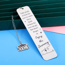 Load image into Gallery viewer, Class of 2023 Graduation Bookmarks Gifts for Middle Senior High School Grads Inspirational Gift for Women Men Girls Boys Daughter Son from Mom Dad Motivational University Nurse Lawyer Student
