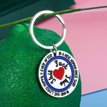 Load image into Gallery viewer, Novelty Gifts Funny Keychain for Birthday Christmas A Wise Women Once Said Keyring Jewelry for Best Friend Wife Mom Daughter Sister Teen Girls Valentines Day Graduation Friendship Gift for Her Female
