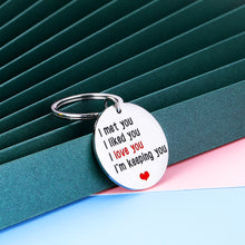 Load image into Gallery viewer, I Love You Couple Gifts for Boyfriend Girlfriend Keychain Valentines Day Anniversary Present for Women Men Husband from Wife Birthday Christmas Gift for Fiancé Groom Wedding Stocking Stuffers Him Her
