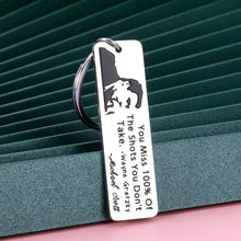 Load image into Gallery viewer, Inspirational Christmas Keychain The Office Gifts for Women Men TV Show Merchandise for Fans Best Friend Him Her Birthday Graduation Motivational Gifts for Coworker Employee Stocking Stuffers Present
