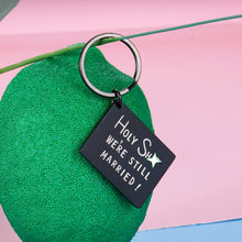 Load image into Gallery viewer, Funny Anniversary Gifts Keychain for Husband Wife Him Her Valentines Day Couples Birthday Gifts for Women Men Hubby Wifey 1st 5th10th 11th 15th 20th Anniversary Wedding Jewelry Gift Key Ring
