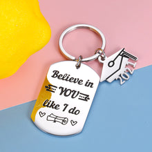 Load image into Gallery viewer, Graduation Gifts Keychain for Him Her 2021 Seniors Master Nurses Students Graduation Gift from Medical College High School Inspirational Gifts for Grads Graduates Women Men Daughter Son from Mom Dad
