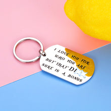 Load image into Gallery viewer, Funny Husband Boyfriend Keychain Gifts from Wife Girlfriend Christmas Birthday Present for Men Him Fiancé Groom Hubby I Love You Anniversary Valentines Day Gag Naughty Gift Idea Stocking Stuffers
