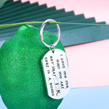 Load image into Gallery viewer, Funny Husband Boyfriend Keychain Gifts from Wife Girlfriend Christmas Birthday Present for Men Him Fiancé Groom Hubby I Love You Anniversary Valentines Day Gag Naughty Gift Idea Stocking Stuffers
