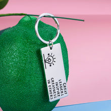 Load image into Gallery viewer, Boss Leader Thank You Office Gifts Inspirational Keychain for Men Women Appreciation Gift for Boss Lady Superior Employer Coach Coworker Leaving Going Away Retirement Gifts Christmas Birthday Boss Day
