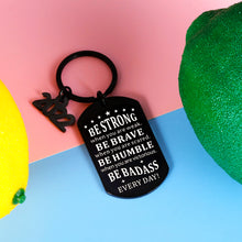 Load image into Gallery viewer, Class of 2022 Be Badass Keychain Christmas Graduation Gifts for Her Him Seniors Son Daughter Inspirational Birthday College High School Graduation Gift for Teen Boy Girl Grads Graduates Nurse Students
