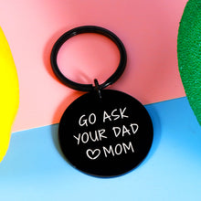 Load image into Gallery viewer, Funny Gifts for Teens Boys Gift Ideas Stocking Stuffers for Teen Girl Gifts Christmas Birthday for Son Daughter from Mom Dad Valentines Graduation Teenage Gift Go Ask Your Dad Present
