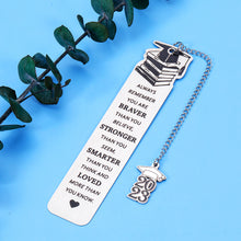 Load image into Gallery viewer, 2023 Graduation Bookmark Gifts for Women Men Class of 2023 Senior High School College Students Phd Master Nurse Medical Grad Graduate Gift for Daughter Son Teen Boys Girls Inspirational Present
