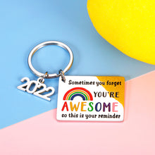 Load image into Gallery viewer, Inspirational Graduation Gifts for Class of 2022 Keychain for Girls Boys Grad Gift Idea for Nurse Middle High School College University Student from Mom Dad Motivational Friendship Jewelry Present
