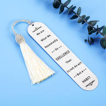 Load image into Gallery viewer, Inspirational Bookmark Gifts for Women Men Best Friend Birthday Christmas Book Mark Marker Present for Kids Adult Son Daughter Coworker Graduation Gift for Teen Girl Boy Book Lover Reader from Mom Dad
