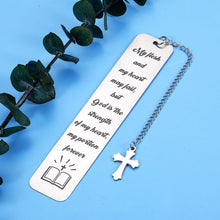 Load image into Gallery viewer, Christian Gifts for Women Inspirational Religious Bookmark Faith Gift for Daughter Son Godchild Book Lover Birthday Christmas Baptism Easter Church Bulk Book Mark for Girls Boys Friend Sister
