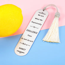 Load image into Gallery viewer, Inspirational Bookmark Gifts for Women Men Best Friend Birthday Christmas Book Mark Marker Present for Kids Adult Son Daughter Coworker Graduation Gift for Teen Girl Boy Book Lover Reader from Mom Dad
