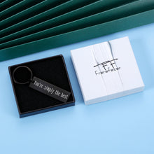Load image into Gallery viewer, Romantic Wedding Anniversary Gifs for Him Her Couples Best Friend Gifs You’re Simply The Best Keychain for Schitts C Fans Women Men Christmas Birthday Present for Boyfriend Girlfriend Husband Wife
