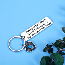 Load image into Gallery viewer, Employee Appreciation Gifts Funny Keychain for Coworker Leaving Office Colleague Going Away Boss Day Christmas Farewell Gifts for Manager Leader Thank You Retirement Gifts for Women Men Promotion

