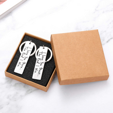 Load image into Gallery viewer, 2pcs Couple Keychain Gifts for Women Men Valentines Day Anniversary Wedding Present for Boyfriend Girlfriend Husband Wife I Love You More Christmas Birthday Gift for Fiance Fiancee Bride Groom Him Her
