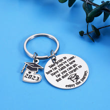 Load image into Gallery viewer, Graduation Gifts Keychain for 2023 Senior Students Women Men Inspirational Class of 2023 Grad Gifts for High School College Graduate Her Him Master Gift for Nurse Medical Mom to Son Daughter Present
