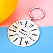 Load image into Gallery viewer, Funny Foodie Decision Maker Game Gift Valentines Game Wheel for Coworker Colleague Employee What to Eat Dinner Pin Christmas Birthday Interactive Pin for Couple Son Daughter Sister Best Friend
