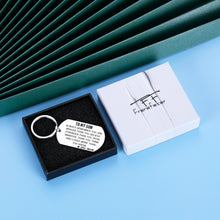 Load image into Gallery viewer, Inspirational Mom to Son Keychain Gifts Birthday 2020 Christmas Graduation Gift for Grads Him Men Teen Boys Come of Age Valentines Day Wedding Keyring Gift for Adult Step Son from Stepmom
