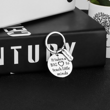 Load image into Gallery viewer, Teacher Appreciation Gift for Teacher Keychain Thank You Gifts for Women Men Birthday Graduation Valentines Christmas Gifts for Teachers from Student End of Year Retirement Gift
